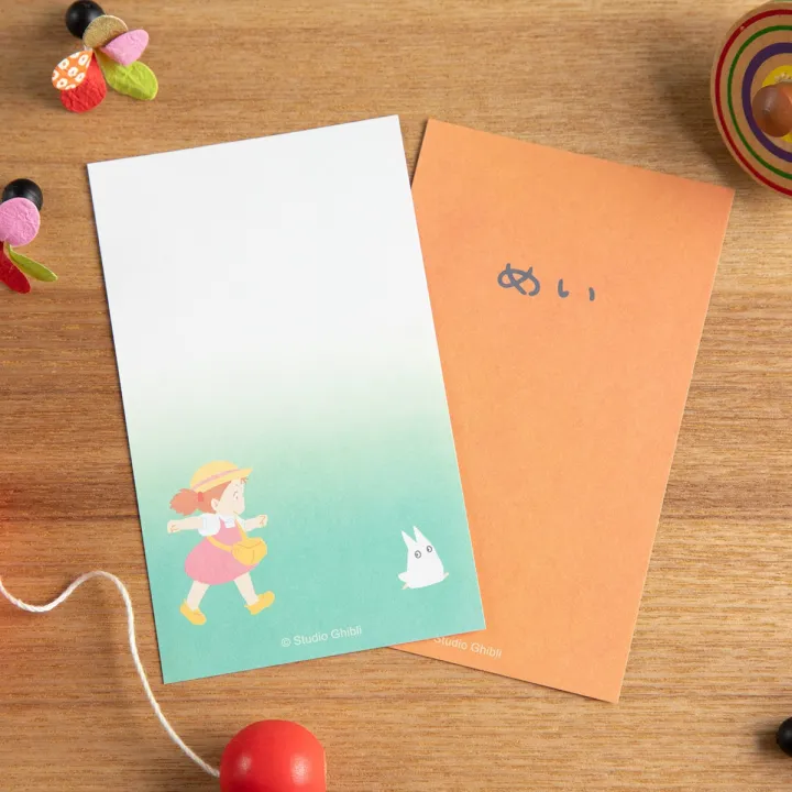 3 Set Catbus Envelopes & Letters Set - My Neighbor Totoro
